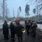 Driven hunt in South Bohemian near Trhove Sviny