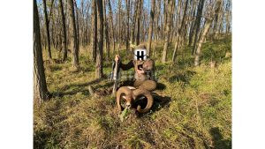 Gold medal mouflon hunt in a game preserve Pravice in South Moravia 0