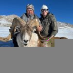 Marco polo hunt in Kyrgyzstan